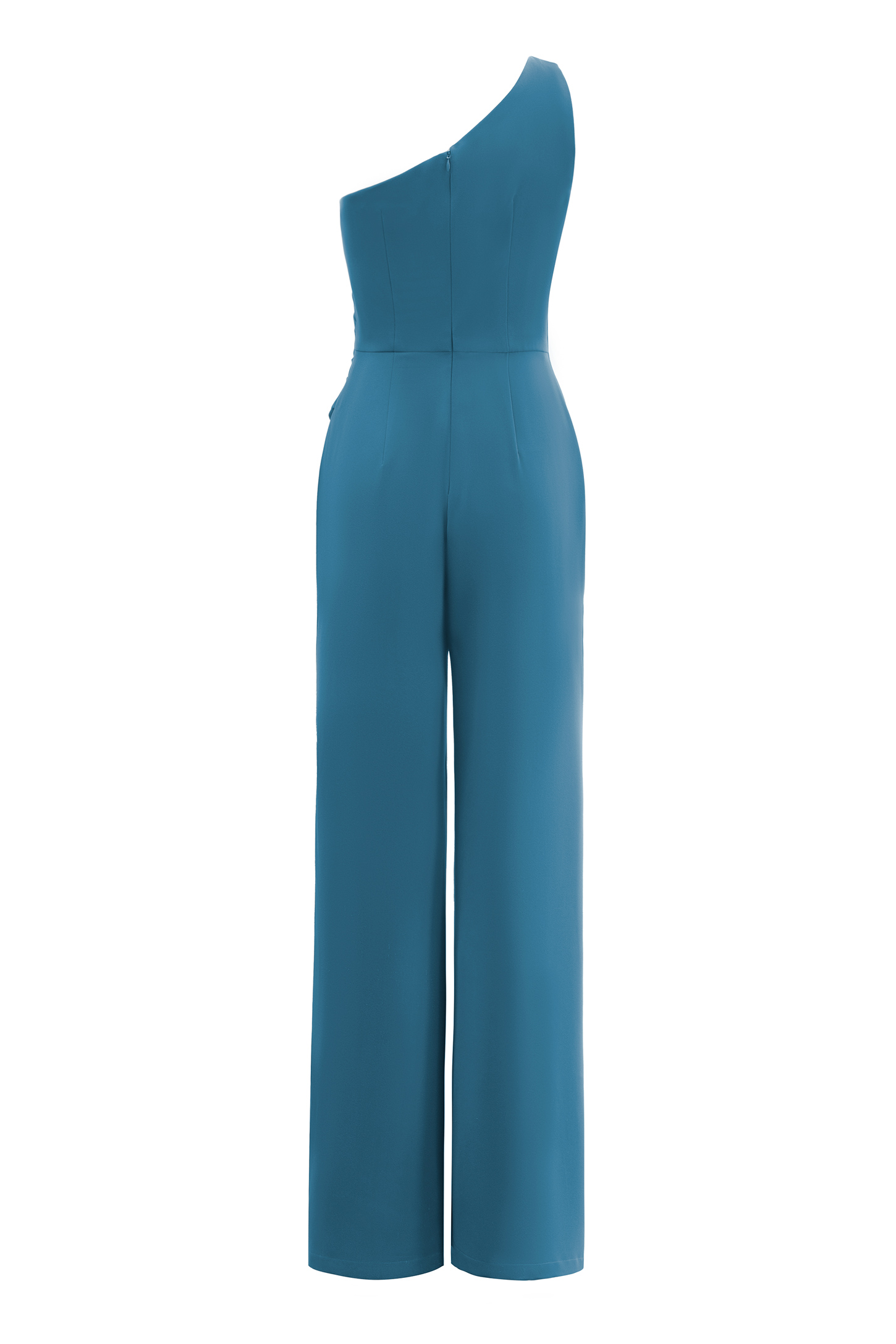 The Todd Jumpsuit in Teal - Atelier Patty Ang